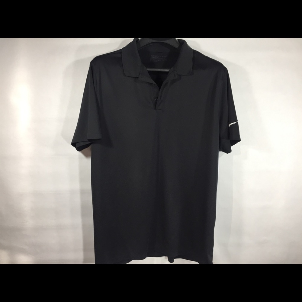 Men’s Nike Golf Dri-Fit Polo Black Short Sleeve